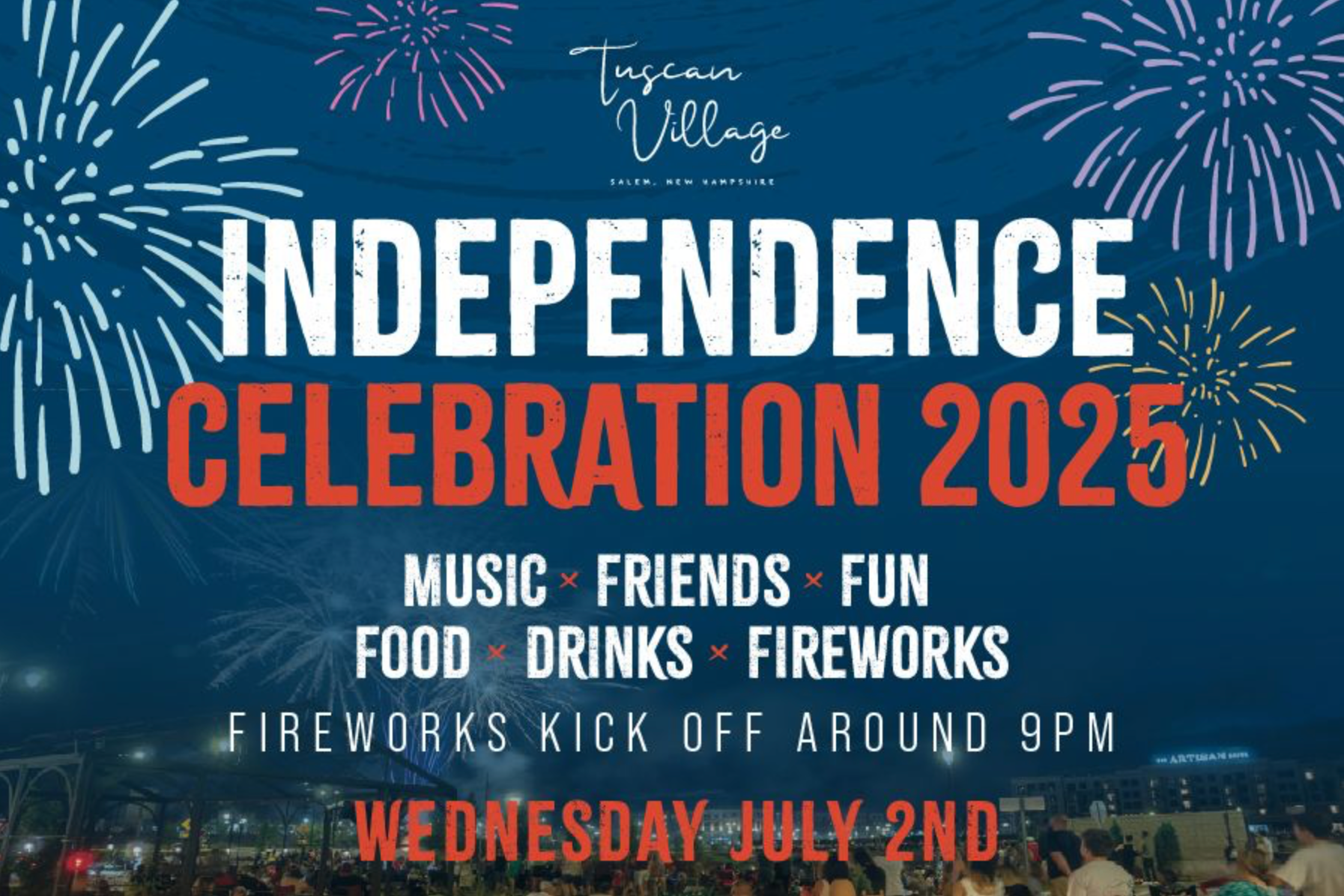 Fireworks at Tuscan Village